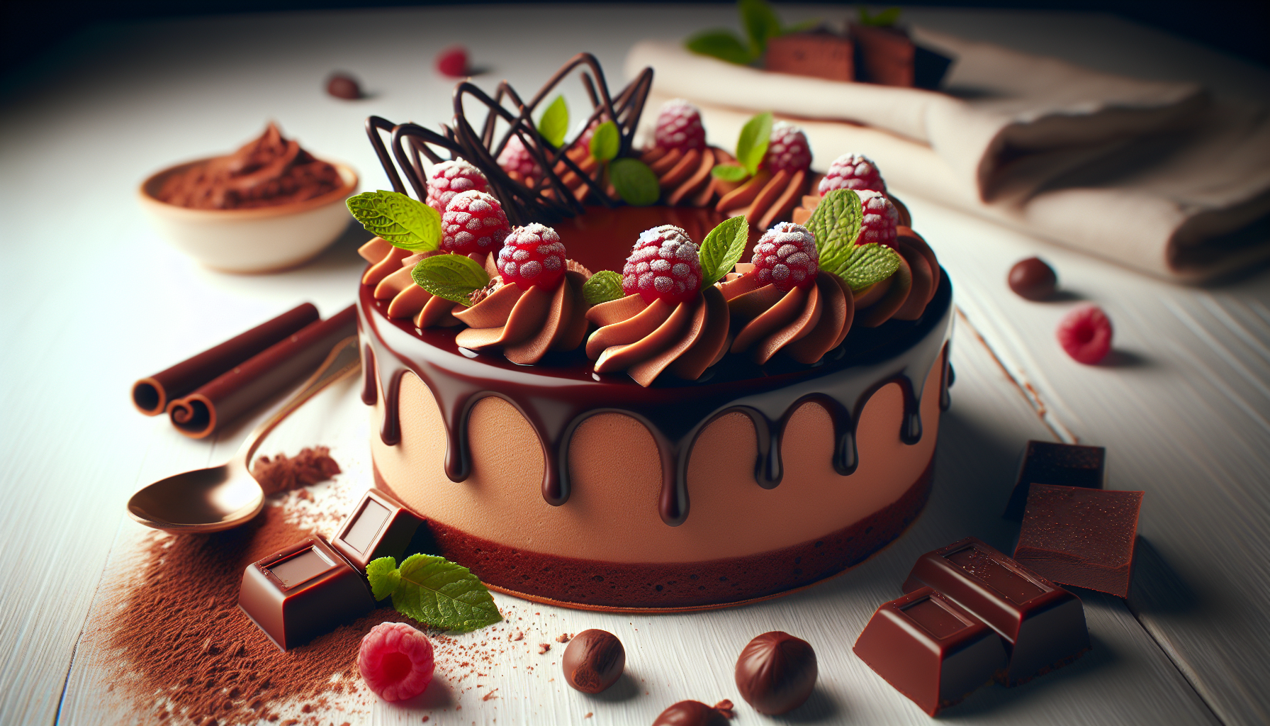 torte con mousse al cioccolato